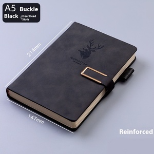 <span class=keywords><strong>A5</strong></span> Máy Tính Xách Tay Với Biểu Tượng Tùy Chỉnh Có Thể In Da Bìa Giá Trị Cao Dày Kinh Doanh Cuộc Họp Notepad Bán Buôn - Product Image 3