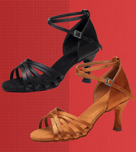 Zapatos de Baile Latino Blancos Estilo Básico Tacón de 4.5/5.5/7.5cm Zapatos Flexibles para Salsa Rumba Samba <span class=keywords><strong>Calzado</strong></span> de Baile para Mujer - Product Image 6