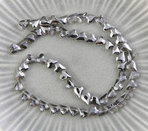 Стеклянные бусины в форме сердца, 12 мм - Product Image 2