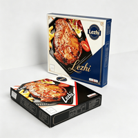 Boîtes pour viande congelée - Emballage en carton blanc pour aliments congelés, tartes, nuggets, repas