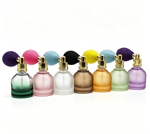 Vintage Air Bulb <b>Perfume</b> <b>Atomizer</b> 10ml Matte Glass Scent Bottle For Car Interior Decoration - Product Image 4