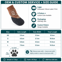Chaussures imperméables antidérapantes pour chiens de petite taille, bottes douces et confortables pour chiots avec sangle réglable pour la marche en extérieur