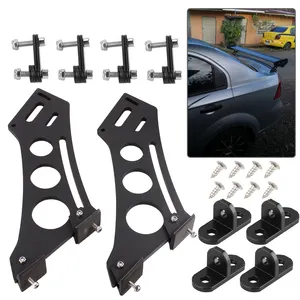 10" Universal Car Rear Wing Trunk Racing Tail Spoiler Legs Mount Brackets Auto Spoiler Accessories