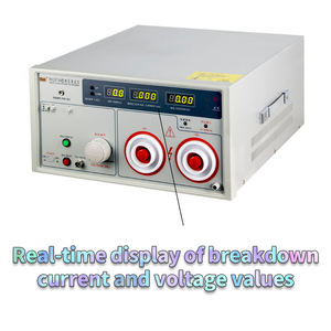 เครื่องทดสอบแรงดันไฟฟ้าของวัสดุฉนวน RK2674A แรงดันไฟฟ้า: 20kV กระแสไฟฟ้าเมื่อเกิดการลัดวงจร: AC 20mA 10mA - Product Image 4