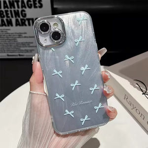 Film de protection d'objectif effet plume scintillante pour coque de téléphone Apple 17 Pro Max, compatible iPhone 14 Plus, 13, Butterfly 16 - Product Image 6