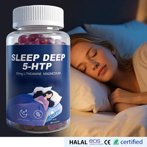 Gummies de mélatonine Granions 3mg 5mg 6mg – Gummies pour le sommeil pour adultes à faible dose de mélatonine, biotine et créatine - Product Image 1