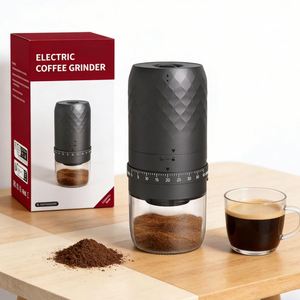 Moulin à café électrique noir Argyle rechargeable, réglable et de haute qualité pour grains de café - Product Image 5