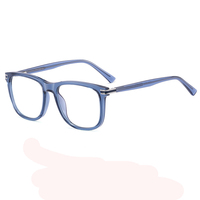 Mode Prescription lunettes hommes femmes acétate lunettes progressives carré myopie hypermétropie Anti-lumière bleue bloquant les lunettes
