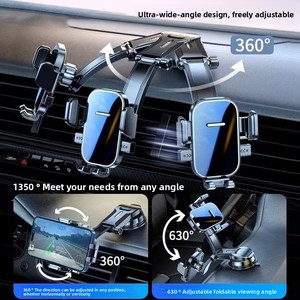 Universele draaibare telefoonhouder 2026, verstelbare zuignap autohouder, waterval navigatie mobiele telefoonhouders voor <span class=keywords><strong>iPhone</strong></span> - Product Image 3