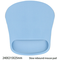 PC Gamer Office Gaming Repose-poignet Tapis de souris Repose-poignet Mousse à mémoire de forme Fibre superfine Tapis de souris confortable et durable