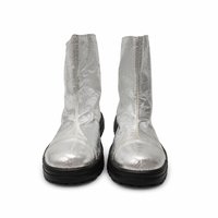 Bota de Seguridad Profesional Resistente a Altas Temperaturas, Aluminizada, Protección Contra Calor Radiante, Calzado Ignífugo para Fundición