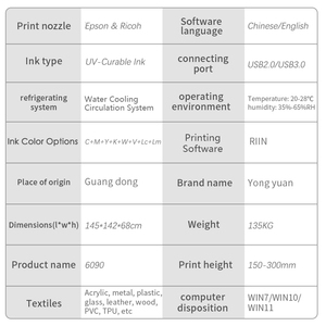 A1สำหรับ Ricoh เครื่องพิมพ์ UV อิงค์เจ็ทมัลติฟังก์ชั่นใหม่เครื่องแท่นแบนดิจิตอลอัตโนมัติสำหรับโรงแรมและร้านค้าการพิมพ์ - Product Image 3
