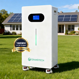 Solar System Home 15kwh 16kwh Lithium Battery with Wheels 51.2v 10kwh 20kwh 30kwh Lithium Energy Storage Batteries for Home - Product Image 1