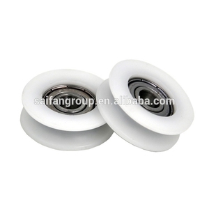 Roulement en plastique <span class=keywords><strong>POM</strong></span> 6000 2RS, roulement de poulie 10*40*10mm, roulement pour machine à trancher et à dégrossir, roulement à billes recouvert de plastique 6000 - Product Image 1