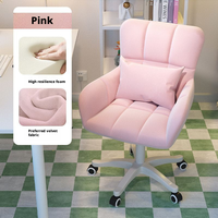 Chaise de bureau ergonomique en tissu, réglable en hauteur, moderne et confortable pour la maison et le bureau