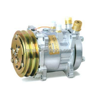 Nouveau compresseur de climatisation automobile de type Sanden 7H15 pour camions avec 1 an de garantie