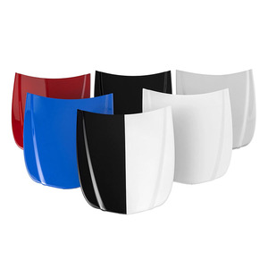 Autocollants décoratifs en vinyle métallique pour <span class=keywords><strong>voiture</strong></span> 26*28CM, autocollant de <span class=keywords><strong>capot</strong></span>, logo, tampon décoratif, pour affichage et nettoyage des capots - Product Image 1