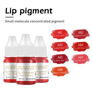 Pigment de tatouage pour les lèvres aux tons de baies et de mauve, couleurs riches pour un rouge à lèvres profond et spectaculaire, 3 ml - Product Image 2
