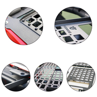 Spedking – étagère Molle de haute qualité pour voiture tout-terrain 4x4, accessoires automobiles pour Jeep Wrangler, 2018