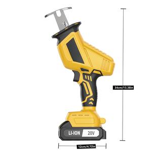 Scie sauteuse sans fil 20V de qualité industrielle, outil de bricolage pour métal, bois, PVC, plastique CRS-20A-1 Scie sauteuse sans fil S - Product Image 4