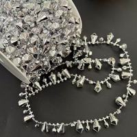 Guirlande de perles facettées métalliques rouge vif, cordon torsadé brillant 5M, imperméable, décoration de sapin de Noël, fête de la Saint-Valentin, anniversaire