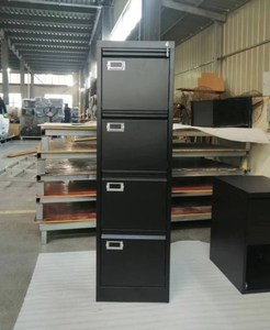 Gabinete de almacenamiento de metal Gabinete de cajones de acero para archivos Metal 2 3 4 Cajones Gabinete de almacenamiento de archivos con cerradura de llave Armario - Product Image 1