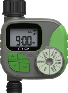 Minuteur d'arrosage à un seul bouton pour <span class=keywords><strong>robinet</strong></span> <span class=keywords><strong>de</strong></span> tuyau, idéal pour système d'irrigation <span class=keywords><strong>de</strong></span> <span class=keywords><strong>jardin</strong></span> DIY - Product Image 1