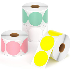 <b>Waterproof</b> Luxury Packaging Adhesive Roll <b>Labels</b> Thank You Stickers Reusable Eco-Friendly for Packed Products - Product Image 5
