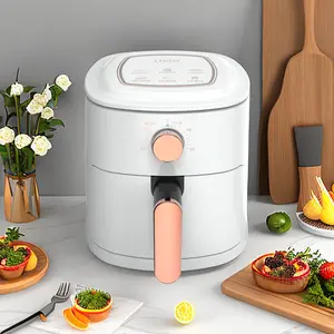 Küche einfaches Kochen weniger Fett elektrische automatische intelligente 4L-Luftfritteuse