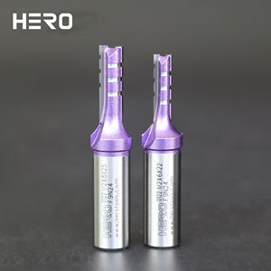HERO Precision Straight Bit Outils de coupe du <span class=keywords><strong>bois</strong></span> Rabbet Grooves Cnc Router Bits Fraise - Product Image 3