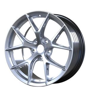 YIMI <span class=keywords><strong>Cris</strong></span> 18 pouces 19 pouces 20 pouces Jantes en alliage à 5 trous Jante de voiture de tourisme couleur argent - Product Image 1