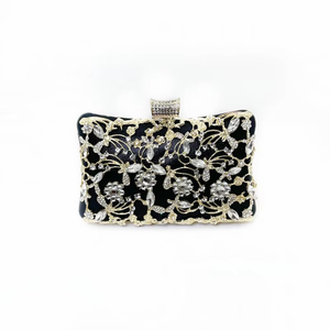 Bolso de Mano de Lujo Retro Dorado de Poliéster para Noche, Pequeño y Moderno con Cierre de Cremallera, Accesorio Popular para Bodas y Damas de Honor - Product Image 6