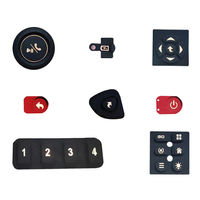 Usine OEM, caoutchouc de silicone de haute qualité, clavier d'assemblage de boutons, clavier sur mesure, rétro-éclairé, point de vente