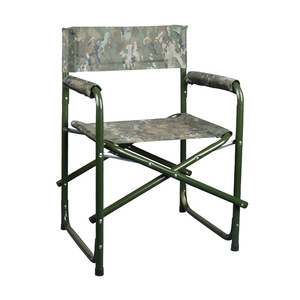 Chaise pliante de jardin moderne, tactique, en acier, pour extérieur, école, parc, atelier, en tissu Oxford - Product Image 2