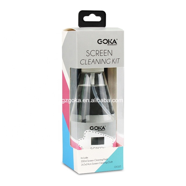 Screen Cleaner Spray Kit - Computer/TV/ Laptop/ LCD/ LED Spray - 200ml Cleaner With Microfiber Cloth