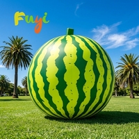 Meilleure Vente Publicité Extérieure Promotionnelle Ballon Gonflable Pastèque Géant Gonflable Fruits pour Décoration
