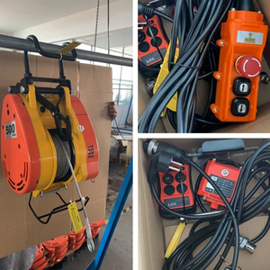 <span class=keywords><strong>Treuil</strong></span> électrique à câble métallique ALLMAN haute précision <span class=keywords><strong>mini</strong></span> 500 <span class=keywords><strong>kg</strong></span> classe de service M4 220V pour la construction - Product Image 3