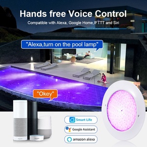 Tuya ứng dụng thông minh 12V <span class=keywords><strong>IP68</strong></span> không thấm nước ABS siêu mỏng nhựa đầy dưới nước RGB <span class=keywords><strong>LED</strong></span> hồ bơi đèn - Product Image 4