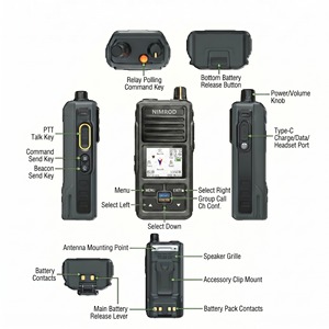 Radio bidirectionnelle <span class=keywords><strong>longue</strong></span> <span class=keywords><strong>portée</strong></span> avec collier GPS double pour les fermes d'élevage isolées hors réseau - Product Image 3