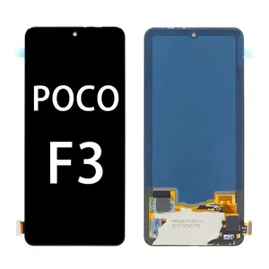 Cho màn hình AMOLED gốc POCO F3 Màn hình LCD thay thế với khung cho Xiaomi POCO F3 AMOLED hiển thị LCD