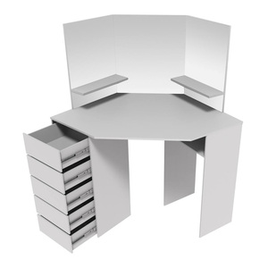 Góc đầy đủ chiều dài phòng khách hiện đại Đồ nội thất trang điểm bàn trang điểm với gương - Product Image 3