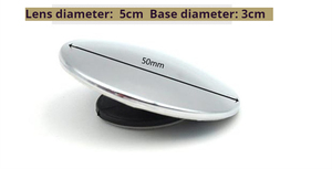 Waterproof 360.Rotatable Convex Rear View <b>Mirror</b> for Universal <b>Cars</b>, Adjustable HD Wide Angle Convex Blind Spot <b>Mirror</b> - Product Image 2