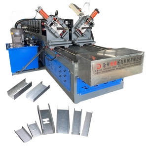 La última máquina de fabricación de quilla de ángulo de hierro de acero ligero de metal, máquina formadora de rollos de quilla de acero ligero, precio - Product Image 1