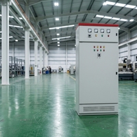 Panneau de commande de démarreur progressif 200kW 220kW triphasé 380V pour système de ventilation CVC IP54 Démarrage et arrêt automatiques