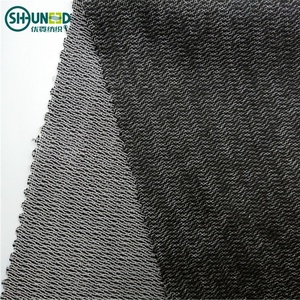 OEKO 55% Polyester 45% <span class=keywords><strong>Viscose</strong></span> 140gsm Chải Dệt Interlining Nóng Chảy Cho Phù Hợp Với - Product Image 3