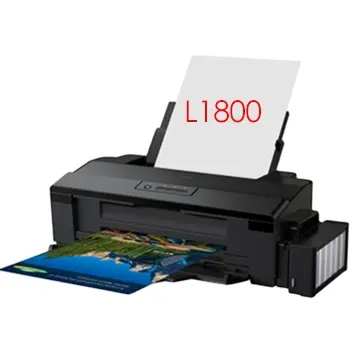 Hot Sale Sublimatie Zes Pigment Kleuren Continue Inkjet Printer Op Verkoop A3 Model Desktop Inkjet Printer Voor Epson L1800
