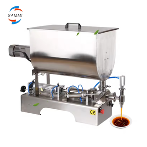 Macchina Economica per Riempimento Pneumatico di Creme e Salse con Design a U per <span class=keywords><strong>Bottiglie</strong></span> di <span class=keywords><strong>Vetro</strong></span>, <span class=keywords><strong>Produzione</strong></span> su Piccola Scala di Salse/Marmellate - Product Image 5