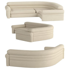 인텍스 68575 플러시 벨벳 표면 실내외 가정용 휴대용 공기주입식 가구 소파 코너 소파 - Product Image 5