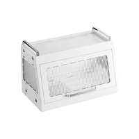 Égouttoir à vaisselle de table en plastique avec couvercle, support de rangement pour assiettes et bols, porte-couverts pour comptoir de cuisine