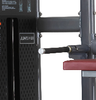Machine d'assistance pour dips et tractions robuste, équipement de fitness commercial, fabricant d'équipements de gym personnalisés OEM - Product Image 5
